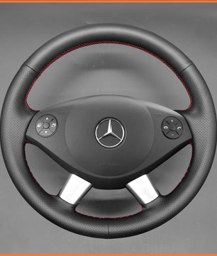 MEWANT steering wheel cover for Benz W639 Viano 2010-2015 / Vito 2010-2015 / Valente 2012-2015