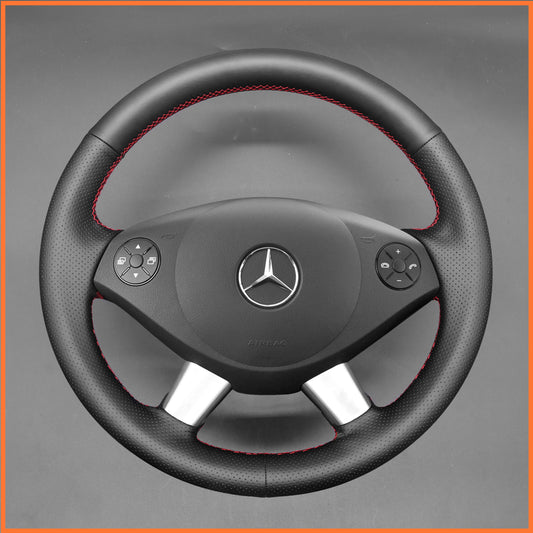 MEWANT Lenkradbezug für Mercedes Benz W639 Viano 2010-2015 / Vito 2010-2015 / Valente 2012-2015