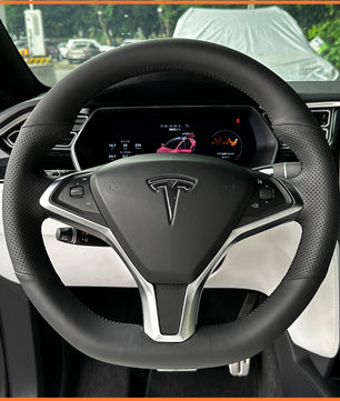 MEWANT steering wheel cover for Tesla model S 2013-2017