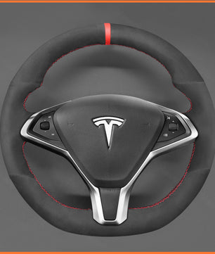 MEWANT steering wheel cover for Tesla model S 2013-2017