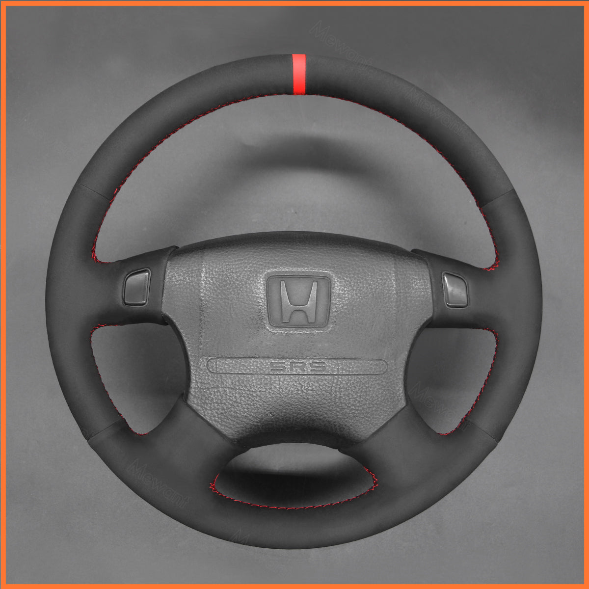 MEWANT Steering Wheel Cover for Honda Accord 1994-1997 / Odyssey 1995-1997 / Prelude 1994-1996