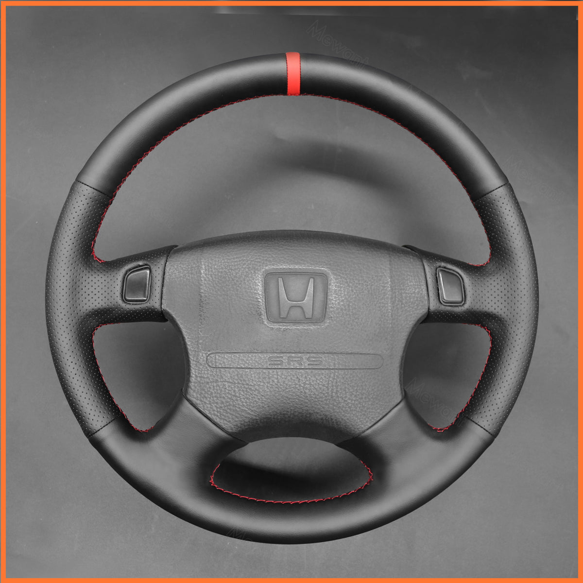 MEWANT Steering Wheel Cover for Honda Accord 1994-1997 / Odyssey 1995-1997 / Prelude 1994-1996