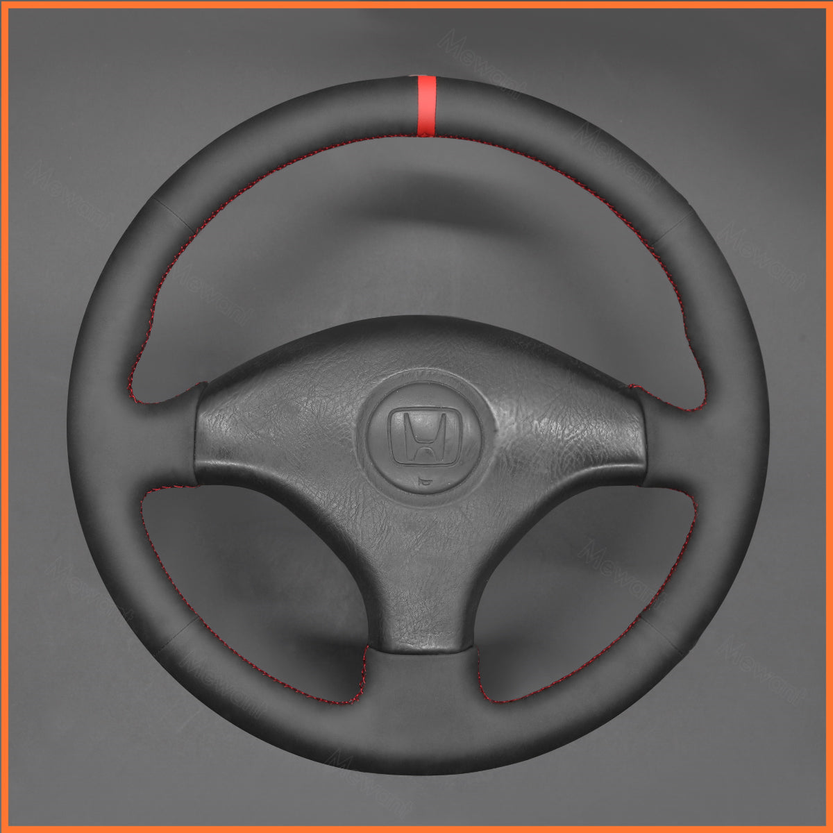 MEWANT Steering Wheel Cover for Honda Civic 6 / Civic EK CTR EK3 EK4 / Civic Type R Sir EK9 1996-2000
