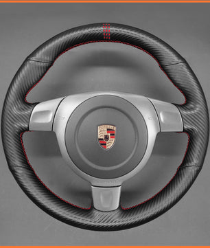 MEWANT Lenkradbezug für Porsche 911 (997)  / Boxster (987)  / Cayman (987) 2005-2009