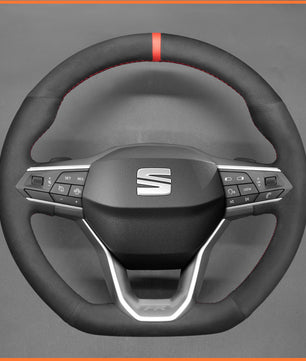 MEWANT Lenkradbezug für SEAT Leon IV 2020-2022 / Ibiza 6F 2021-2022 / Ateca 2020-2022 / Arona 2021-2022 / Tarraco 2020-2022