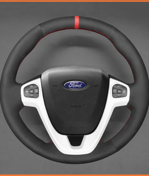 MEWANT Steering Wheel Cover for Ford Fiesta 2011-2019