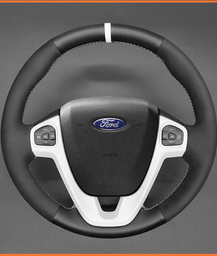 MEWANT Steering Wheel Cover for Ford Fiesta 2011-2019