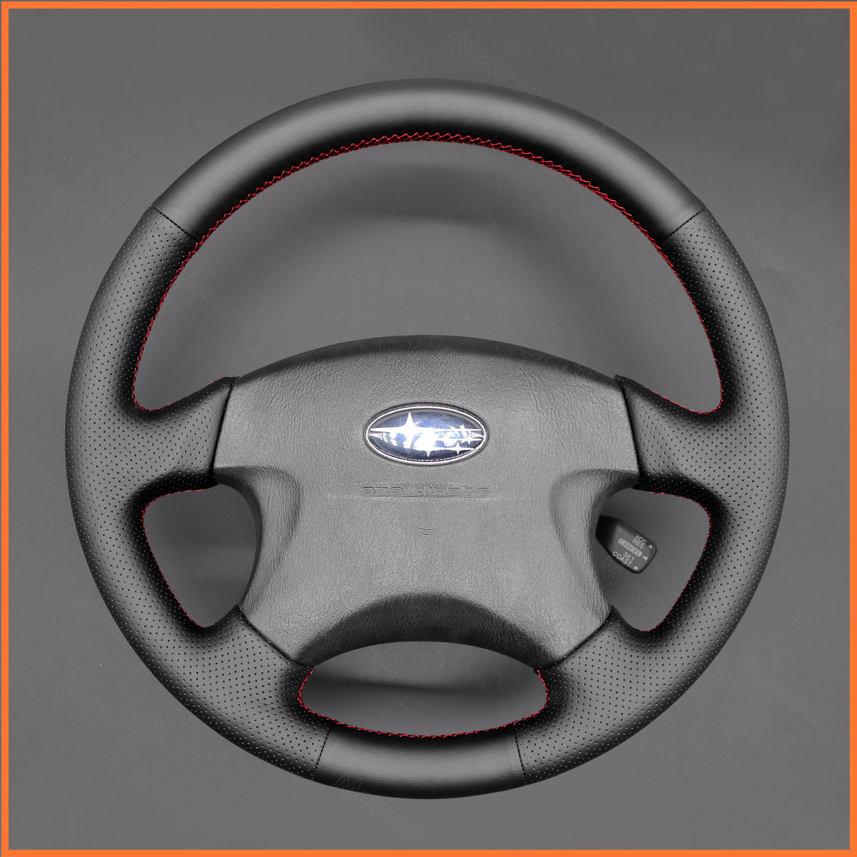 MEWANT Steering Wheel Cover for Subaru Forester 2001-2004 / Impreza 2001-2004 / Legacy 1999-2003 / Outback 1999-2003