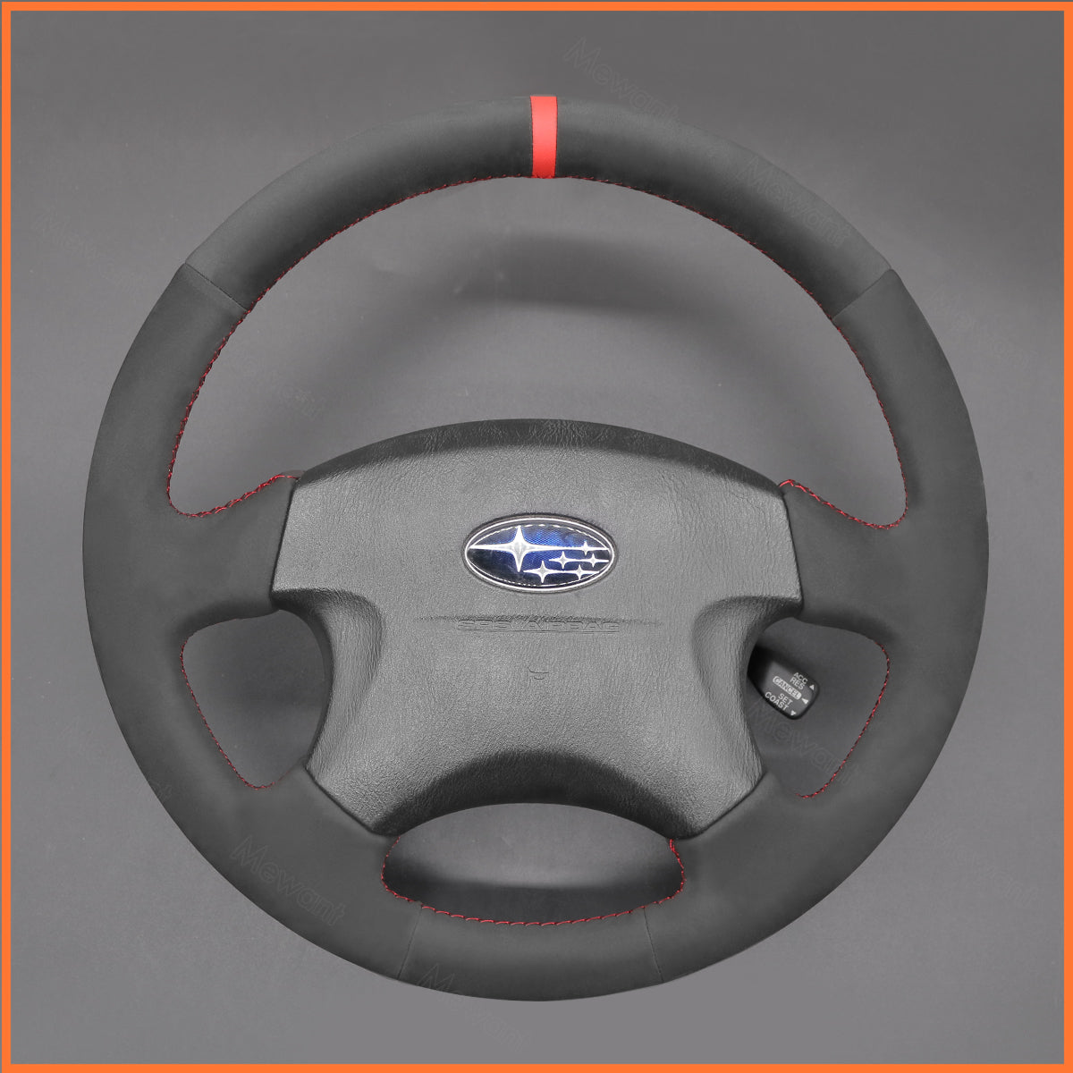MEWANT Steering Wheel Cover for Subaru Forester 2001-2004 / Impreza 2001-2004 / Legacy 1999-2003 / Outback 1999-2003