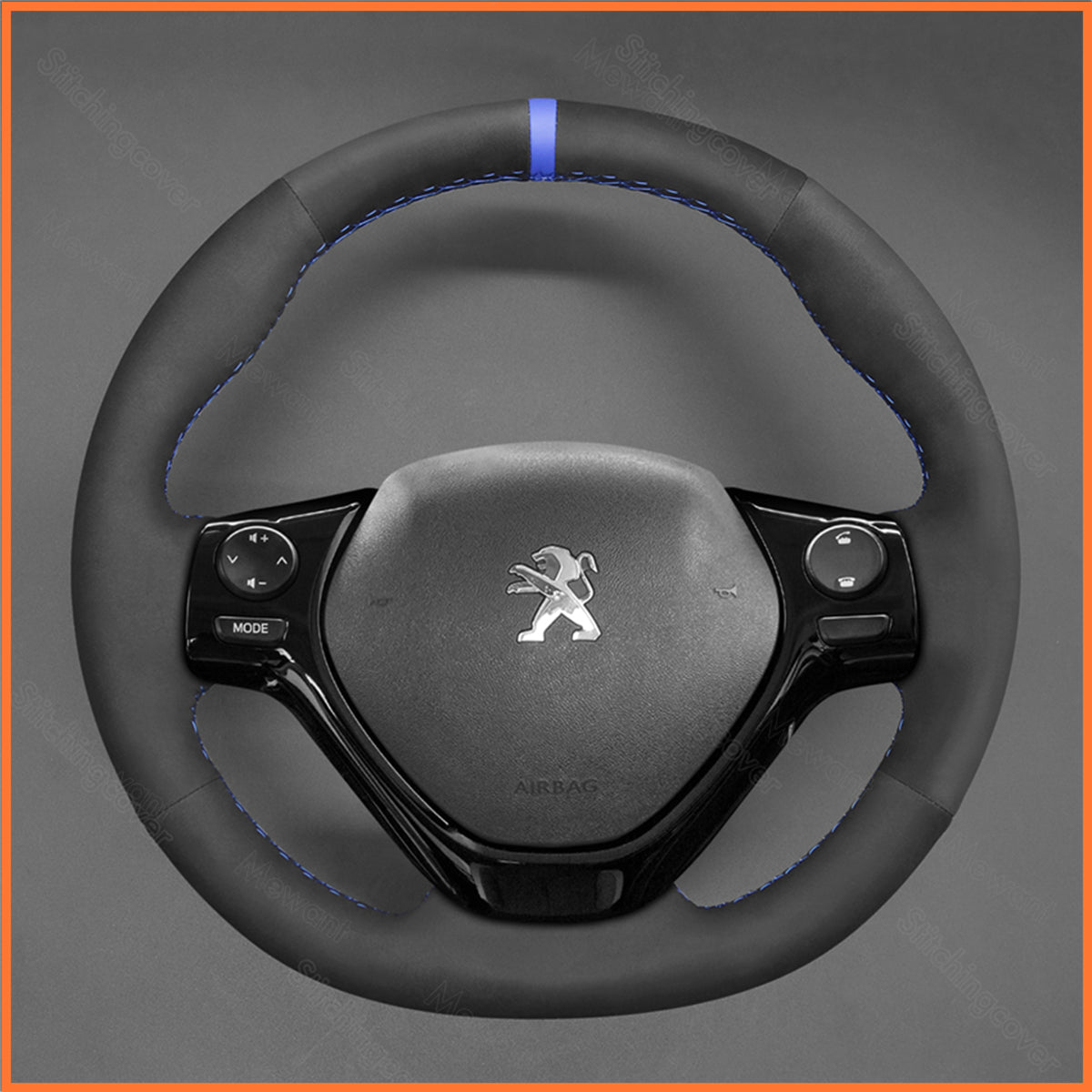 MEWANT Lenkradbezug für Peugeot 108 2014-2022