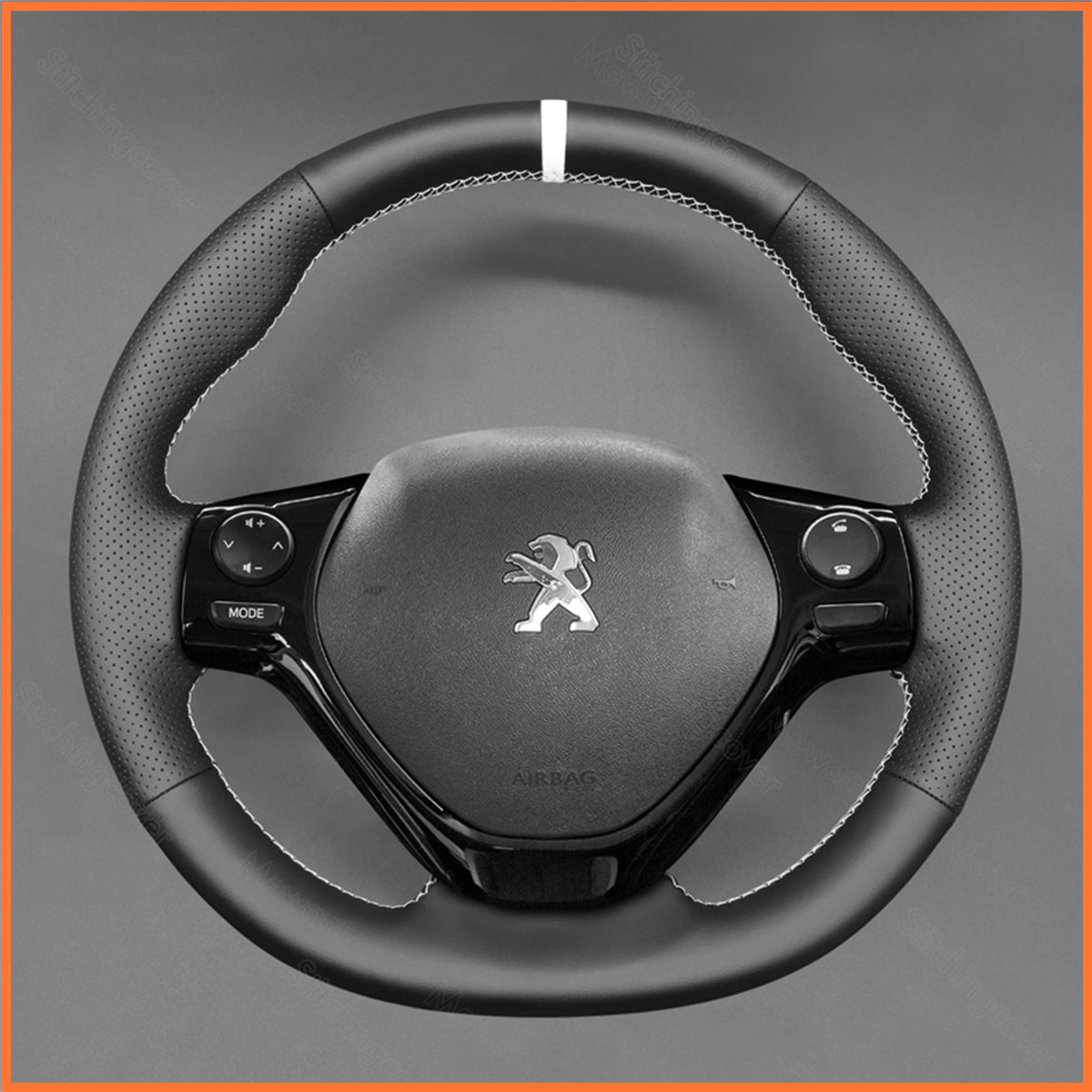 MEWANT Lenkradbezug für Peugeot 108 2014-2022