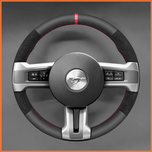 MEWANT Lenkradbezug für Ford Mustang 2009-2014