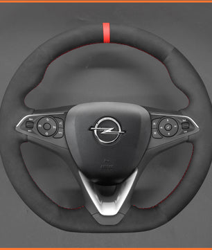 MEWANT Lenkradbezug für Opel Astra (K) 2015-2020 / Combo 2018-2020 /  Corsa (E|F)  / Grandland X 2017-2020
