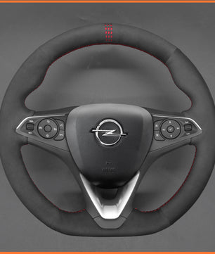MEWANT Lenkradbezug für Opel Astra (K) 2015-2020 / Combo 2018-2020 /  Corsa (E|F)  / Grandland X 2017-2020