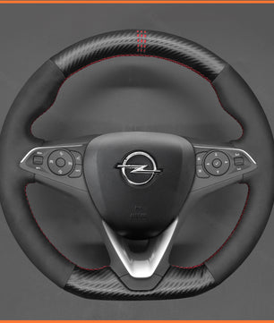 MEWANT Lenkradbezug für Opel Astra (K) 2015-2020 / Combo 2018-2020 /  Corsa (E|F)  / Grandland X 2017-2020