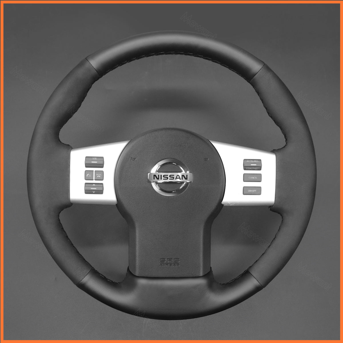 MEWANT Steering Wheel Cover for Nissan Navara 2005-2015 / Pathfinder 2005-2015