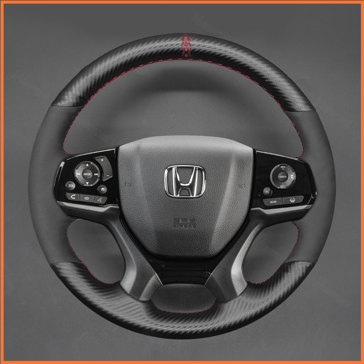 MEWANT steering wheel cover for Honda Odyssey 2017-2020