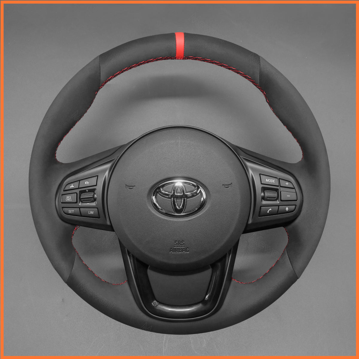 MEWANT Steering Wheel Cover for Toyota Supra 2019-2024