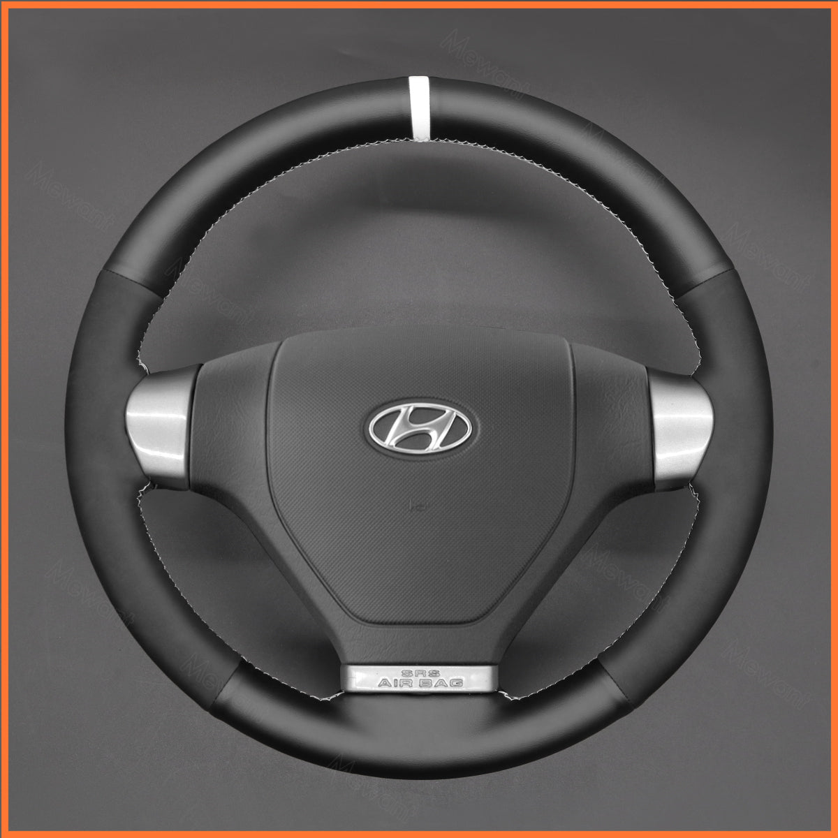MEWANT steering wheel cover for Hyundai Coupe 2007-2010