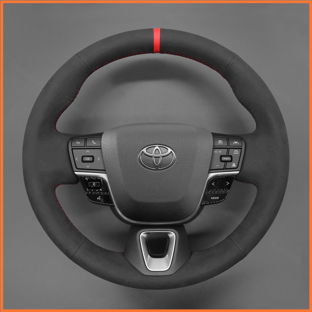 MEWANT Steering Wheel Cover for Toyota Crown 2023-2024