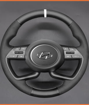MEWANT steering wheel cover for Hyundai i20 III 2020-2023 / Bayon 2021-2024