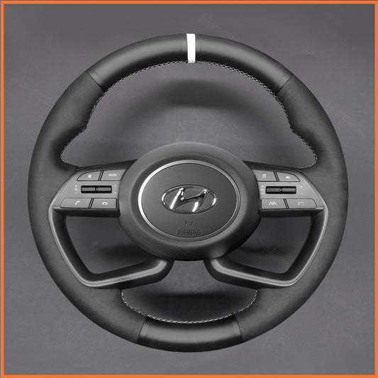 MEWANT steering wheel cover for Hyundai i20 III 2020-2023 / Bayon 2021-2024