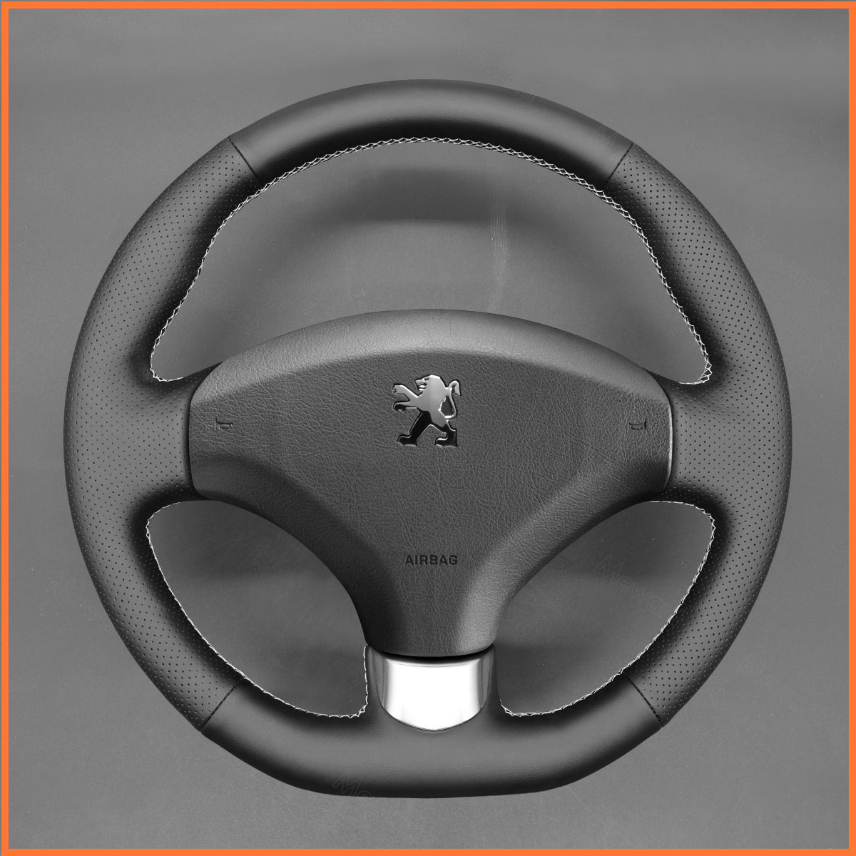 MEWANT Lenkradbezug für Peugeot 308 / 308 CC  / 308 SW / RCZ  / 3008  / 5008 2009-2017