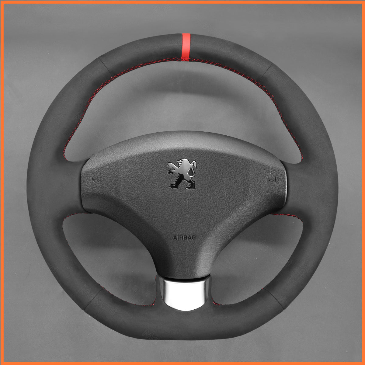 MEWANT Lenkradbezug für Peugeot 308 / 308 CC  / 308 SW / RCZ  / 3008  / 5008 2009-2017