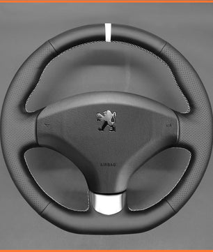 MEWANT Lenkradbezug für Peugeot 308 / 308 CC  / 308 SW / RCZ  / 3008  / 5008 2009-2017