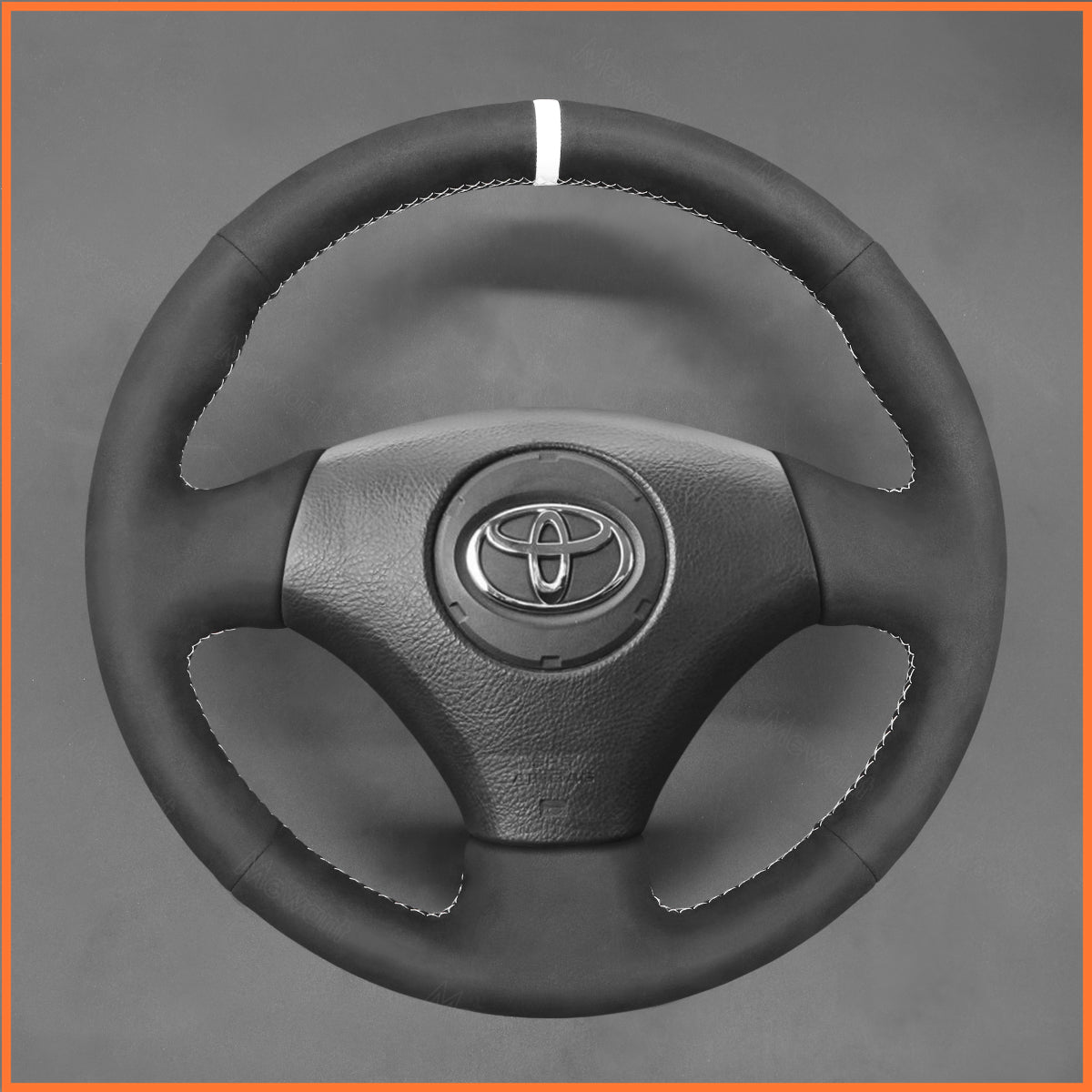 MEWANT Steering Wheel Cover for Toyota Corolla (Verso) 2002-2004 / Yaris (Verso) 1999-2005