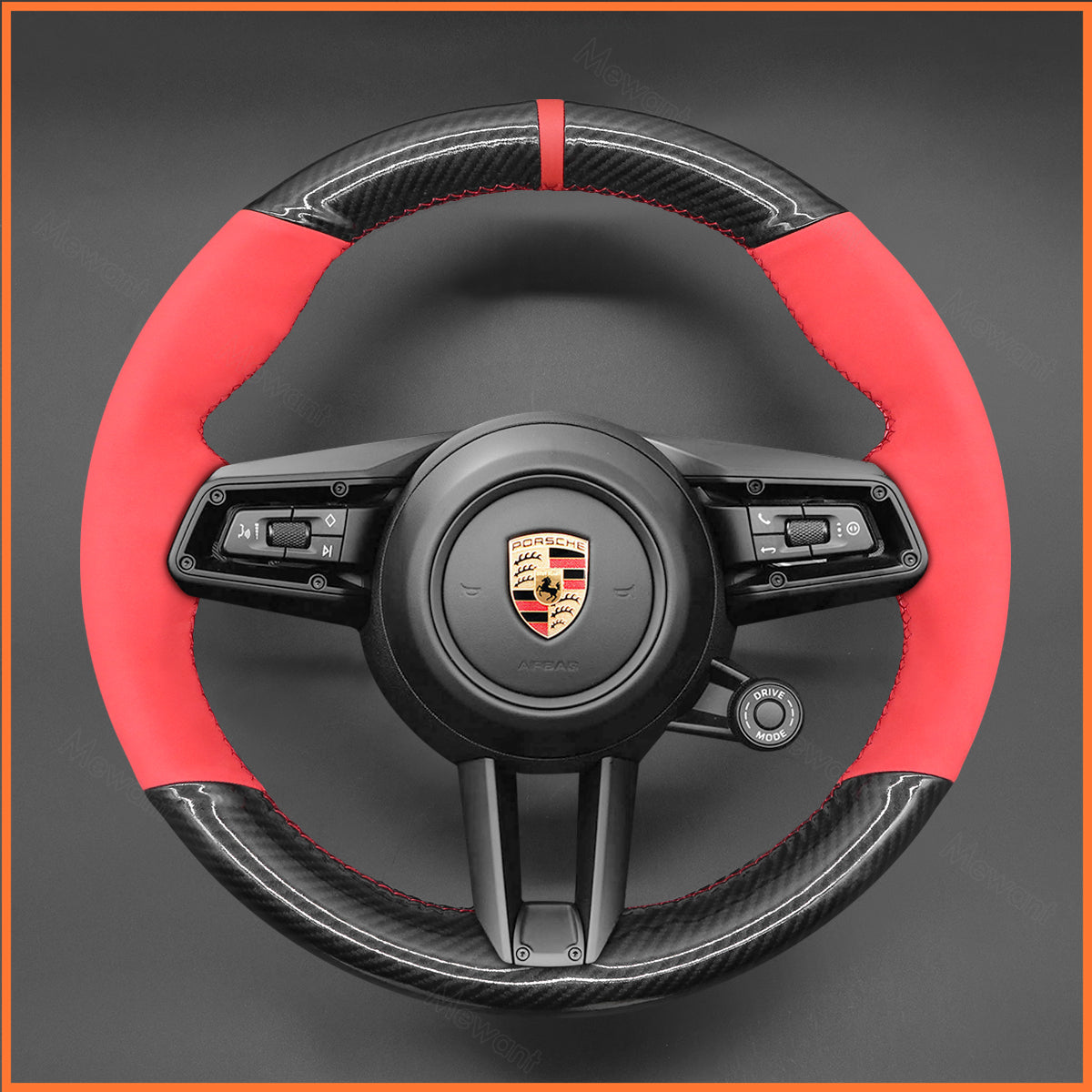 MEWANT Lenkradbezug für Porsche 911 (992) 2019-2022 / Taycan 2020-2022