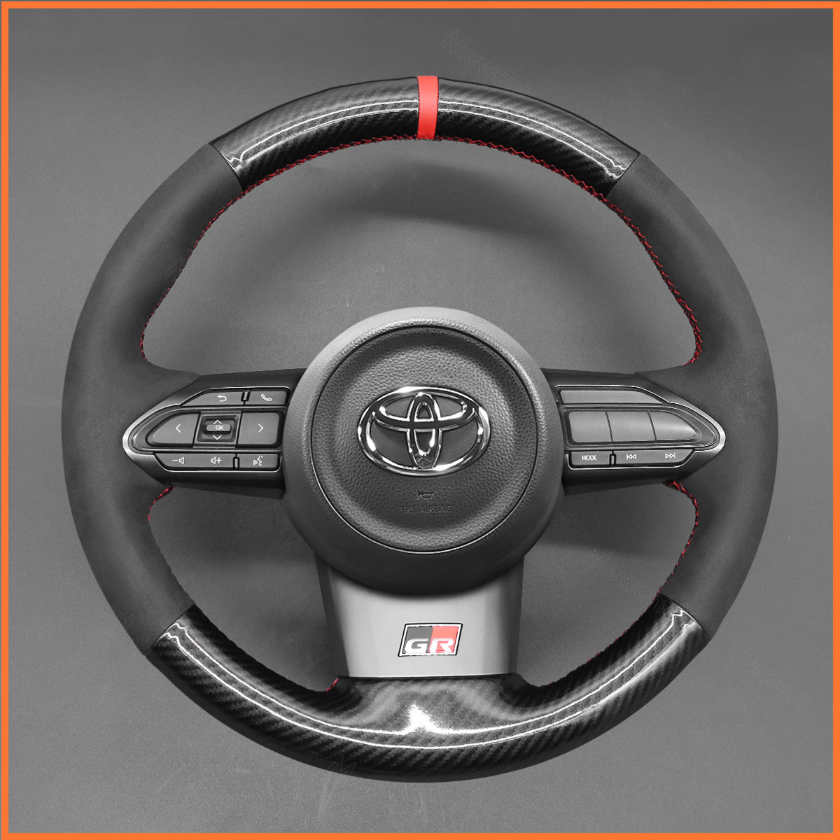 MEWANT Lenkradbezug für Toyota Yaris GR 2020-2024