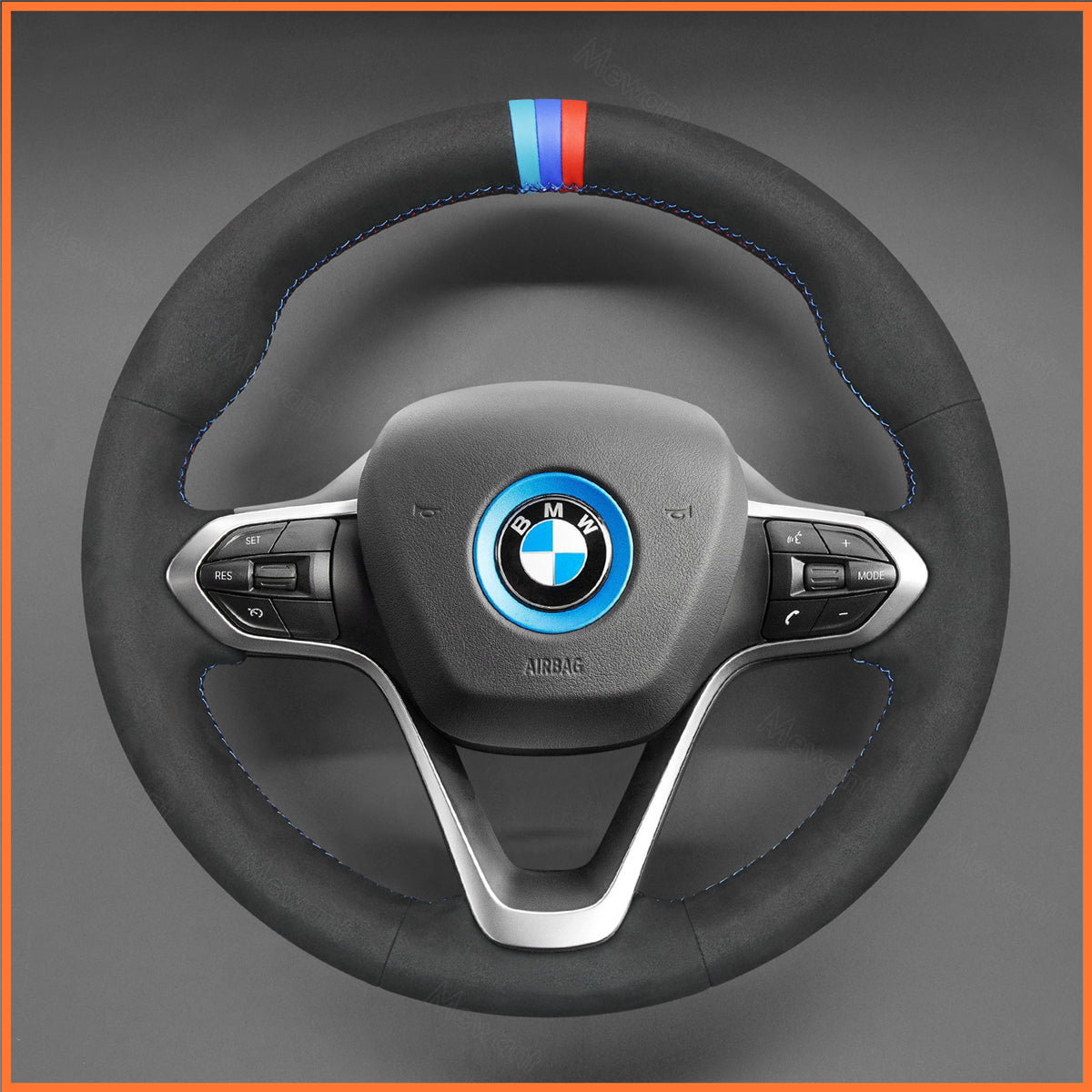 MEWANT steering wheel cover for BMW i8 2014-2020