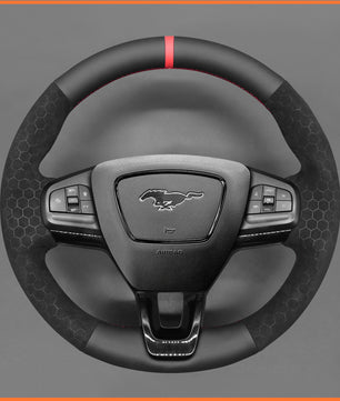 MEWANT Lenkradbezug für Ford Mustang Mach-E 2021-2024