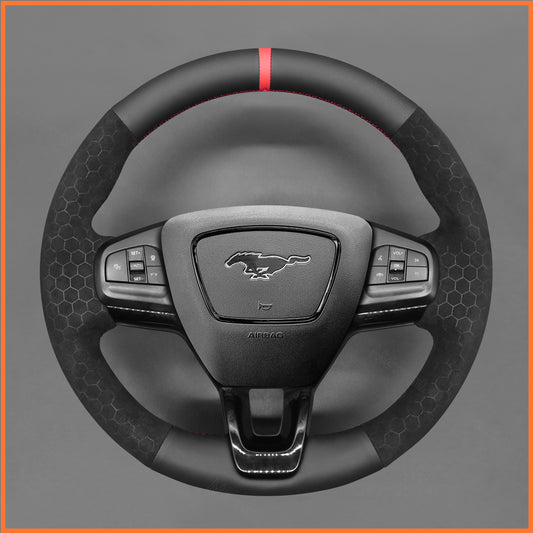 MEWANT Lenkradbezug für Ford Mustang Mach-E 2021-2024
