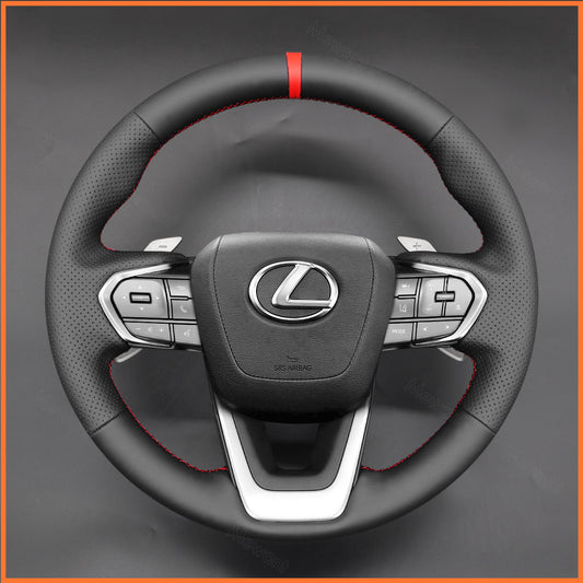 MEWANT Steering Wheel Cover for Lexus GX550 LBX NX250 NX350h NX450h NX350 NX450h F Sport TX350 TX500h LX600 LX700h