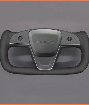 MEWANT Lenkradbezug für Yoke LenkradTesla Model S 2022-2023 / Model X 2022-2023