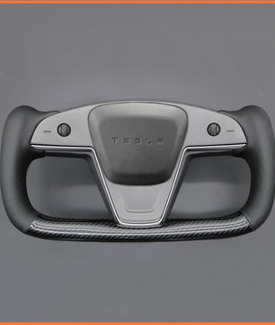 MEWANT Lenkradbezug für Yoke LenkradTesla Model S 2022-2023 / Model X 2022-2023