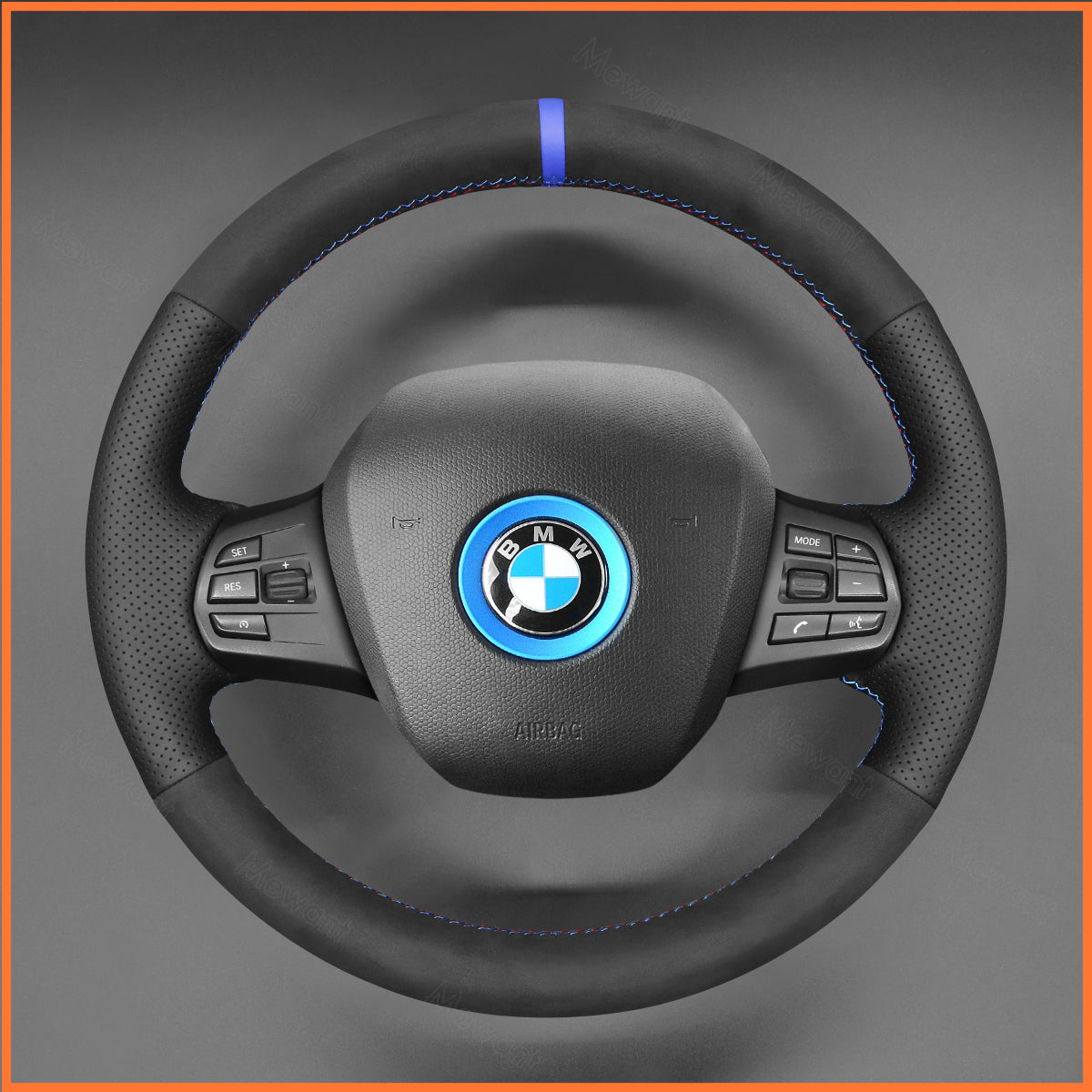MEWANT steering wheel cover for BMW i3 2013-2022