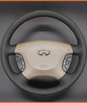 MEWANT Steering Wheel Cover for Nissan Patrol Y61 1997-2015 Nissan Maxima 2000-2003 / Nissan Pathfinder 1996-2004 / Nissan Elgrand E51 2002-2010