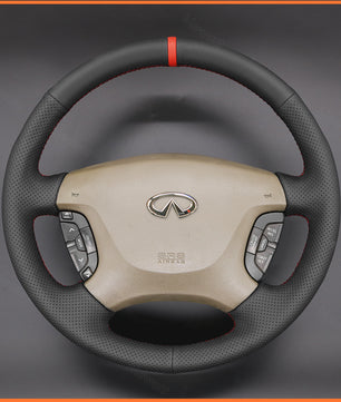 MEWANT Steering Wheel Cover for Nissan Patrol Y61 1997-2015 Nissan Maxima 2000-2003 / Nissan Pathfinder 1996-2004 / Nissan Elgrand E51 2002-2010