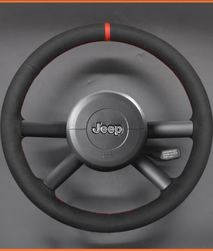MEWANT Steering Wheel Cover for Jeep Wrangler (JK) 2007-2010