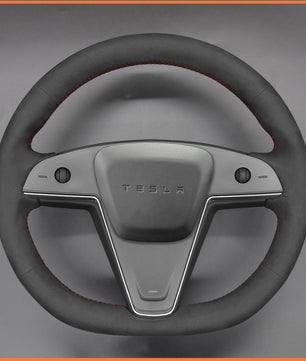 MEWANT Steering Wheel Cover for Tesla Model 3 Highland 2023-2025 / Tesla Model Y 2025