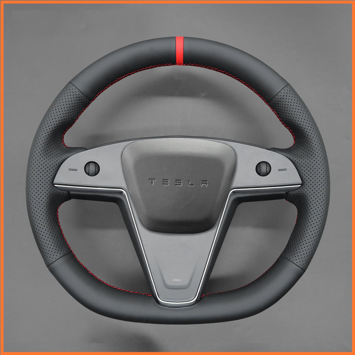 MEWANT Steering Wheel Cover for Tesla Model 3 2023 2024