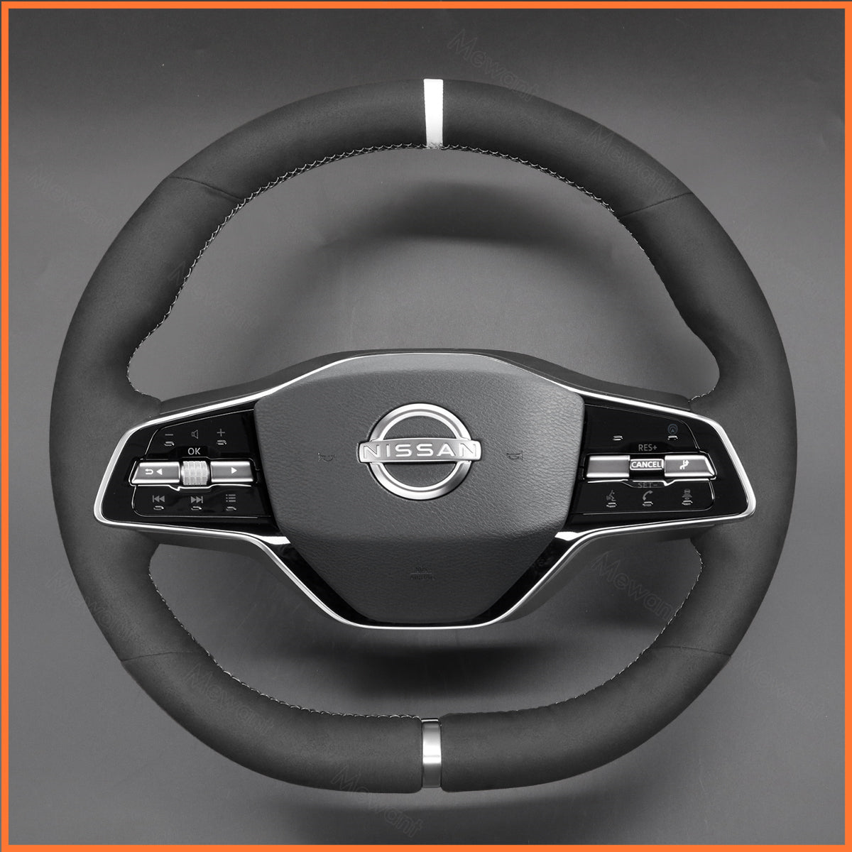 MEWANT Steering Wheel Cover for Nissan Ariya 2022-2024