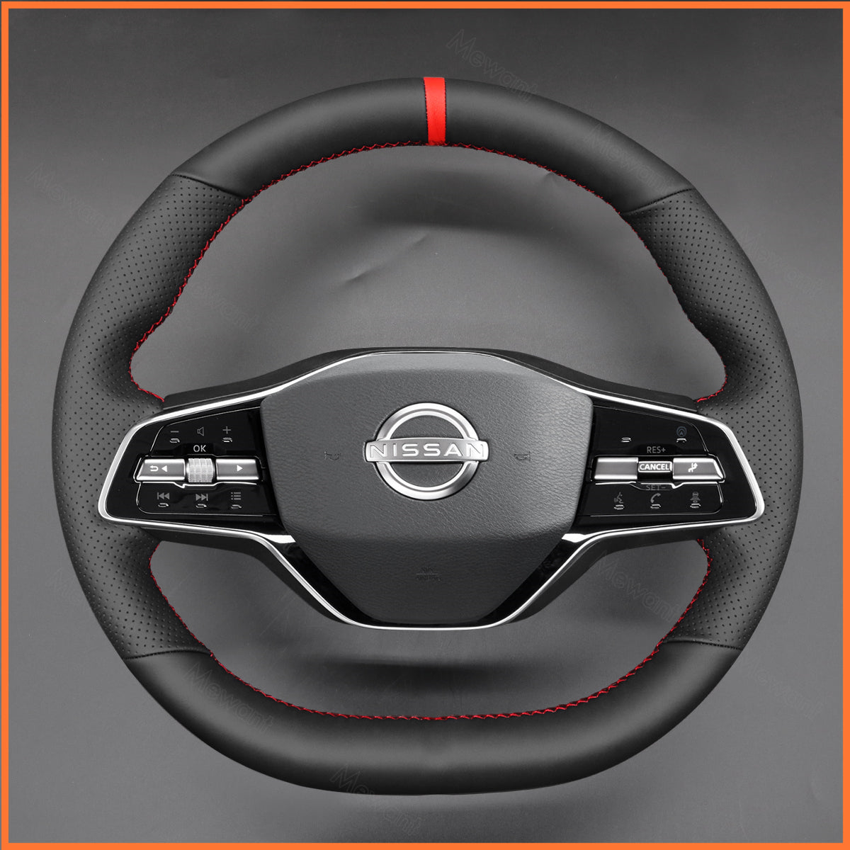 MEWANT Steering Wheel Cover for Nissan Ariya 2022-2024