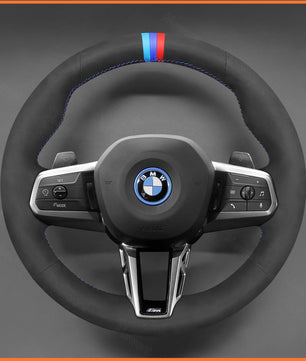 MEWANT Steering Wheel Cover for BMW (M Sport) 2 Series U06 (Active Tourer) 2022-2024 / X1 U11 X2 U10 2024