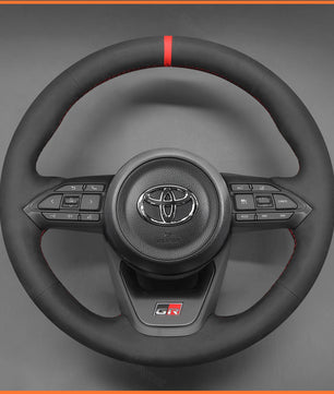 MEWANT Lenkradbezug für Toyota Yaris IV (XP210) 2020-2024 / Yaris Cross 2021-2024 / Aygo X 2022-2024