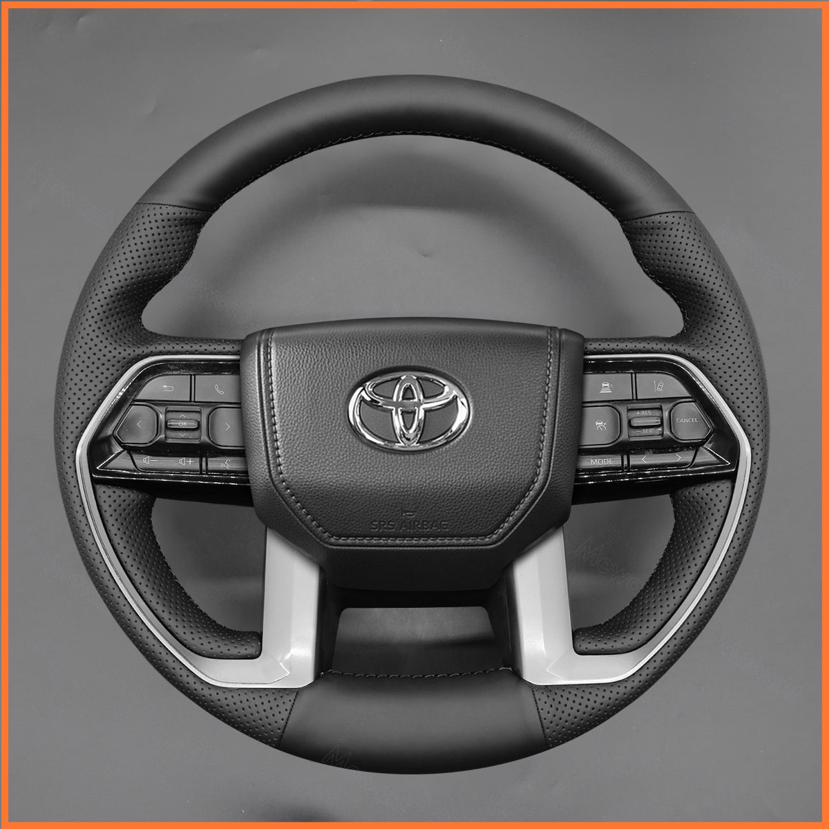 MEWANT Steering Wheel Cover for Toyota Tundra III(XK70) 2022-2025