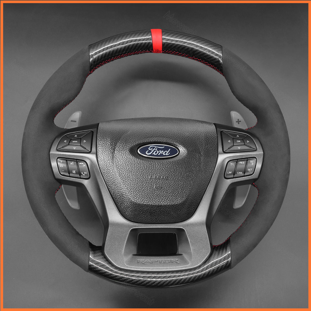MEWANT Steering Wheel Cover for Ranger Raptor 2019-2022